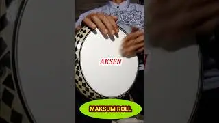 Belajar NGEROLL darbuka RUMUS #darbuka MAKSUM