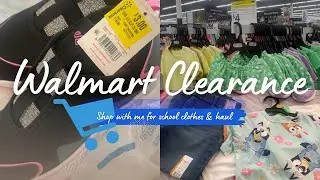 Budget-Friendly Kids Clothing & Shoes | Back To School Shopping  2025🛒 Walmart Clearance 