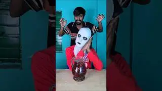 Sneaking Food from a Sleeping Ghost Gone Wrong! 😂👻😳
