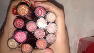 Medora lipsticks Swatches