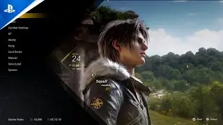 Final Fantasy VIII Remake: UI [Main Menu]
