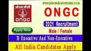 ONGC OPAL Recruitment 2021 &ndash; 31 Executive And Non-Executive Vacancy | Apply Online