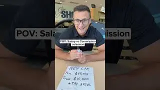 The guys on salary sometimes just do not care😂#carsales #cardealership #carsalesman