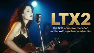 First open-source video model with synchronized audio LTX2