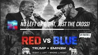 Pastor J. ft. Eminem & Trump - RED VS BLUE  #jesus #eminem #nfrealmusic #trump #america #gospel #rap