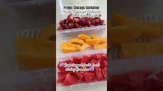 Fridge storage container/Fridge Organizer container #shortvideo #ytshorts #ideas #tips