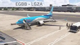 MSFS2024 IFLY 737 MAX TUI | BIRMINGHAM - ZAKYNTHOS | Full flight | [2K] EGBB - LGZA