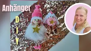 DIY Anh&auml;nger basteln 🎄 | Wichtel & Engel aus Puschel & Holzkugeln | Zauberwels 