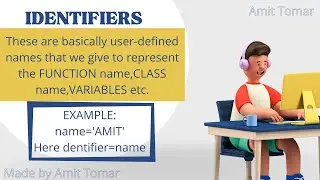 Identifier In Python || Python || For Beginners