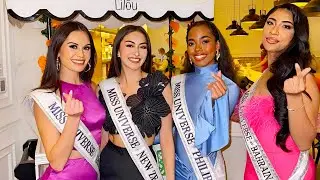 Chelsea Manalo, Victoria Velasquez Vincent, Christina Chalk, Shereen Ahmed meet in Mexico for Miss U