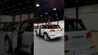 Girl driving New mini clubman JCW  | The MINI CLUBMAN &ndash; Design Details #shorts #short #miniclubman