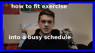1 minute fitness tips: How to fit exercise into a busy schedule