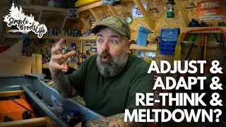 Boat build; Re-think some decisions to avoid chaos!