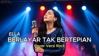 BERLAYAR TAK BERTEPIAN - ELLA┃COVER VERSI ROCK WAWAN MUSIKAI