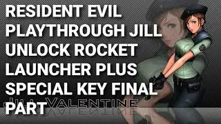 Resident evil ps1 playthrough Jill unlock rocket launcher plus special key final part