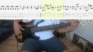 Huey Lewis And The News - The Power of Love - Bass Cover + Tabs