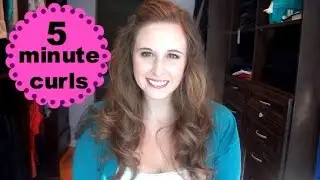 5 Minute Curls Tutorial!!