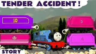 Thomas & Friends Tender Accident Toy Train Story for Kids