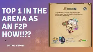 Mythic Heroes Mastermind Arena Top 1 as an F2P player. #mythicheroes