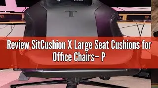 Review SitCushion X Large Seat Cushions for Office Chairs&ndash; Pressure Relief Seat Cushion for Tailbone