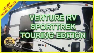 Venture RV SportTrek Touring Edition STT302VRB Luxury Travel Trailer RV Tour - Tampa RV Super Show