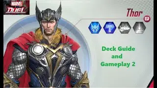 Marvel Duel - Thor Deck Guide and Gameplay 2 (Go! Thor army!)