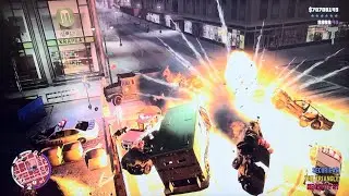 GTA TBOGT - Money Truck Shootout + 6 Star Rampage