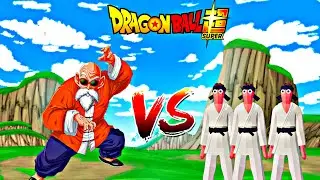 Dragon Ball Z - Master Roshi Vs Every Unit In TABS | Totally Accurate Battle Simulator