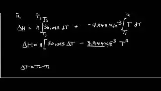 Physical Chemistry: Entropy, Enthalpy Calculation