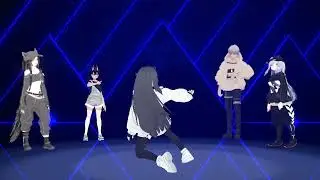 [VrChat] Full Body Freestyle Dance Cypher