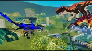 Killing players as Deino #prehistoria #roblox #fypシ #dinosaur #gaming #robloxpvp