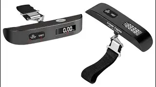 #travel inspira Luggage Scale Portable Digital Hanging Baggage Scale for Travel Suitcase.