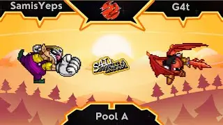SamisYeps (Wario) vs G4t (Meta Knight)  - Pool A - SSF2 Summit LATAM 4