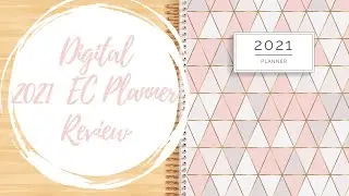 Digital Planner Review / GoodNotes EC Vertical 2021 Weekly Digital iPad Planner