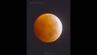 [Rare] Total Lunar Eclipse and Blood Moon