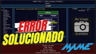 How to configure MAME Emulator for Tecmo World Cup 98