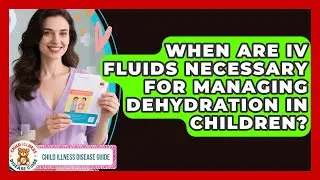 When Are IV Fluids Necessary For Managing Dehydration In Children? - Child Illness Disease Guide