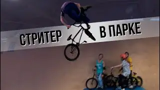 Вспомнил Backflip | Стритер в парке | Чилл BMX в рампстрой хаусе