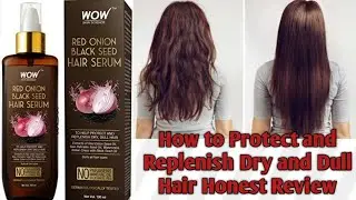 *Wow* Skin Science Red Onion Black Seed Hair Serum/For Dry, Dull,Tame Frizzy hair/100%Natural/👁️