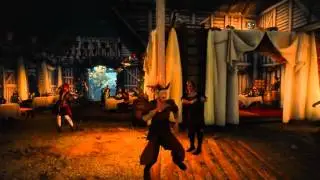 Witcher 3 Hearts of Stone - Geralt and Shani dancing