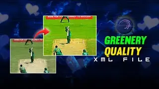 High Greenery Quality Xml file for cricket videos 😊✨ Link in description