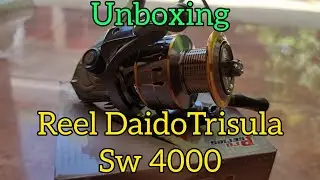 Unboxing Reel Daido Trisula SW 4000 @noerz010388
