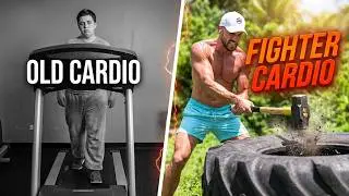 Explosive Cardio & Strength Training for Athletes | Tire  Battle Ropes & Sledgehammer Workout
