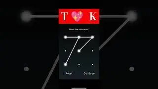 Pattern of TK Love 💖💖💖... #love #patternlock #lock #couples #pattern #screenlock