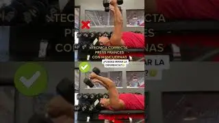 &iquest;SABES HACER PRESS FRANCES CON MANCUERNAS? MIRA ESTE VIDEO