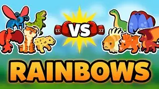 Super Auto Pets but we can only use RAINBOWS