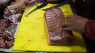Whole Pig Butchery Class at Feather and Bone Butcher Shop