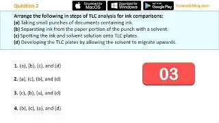 MCQs on Questioned Documents for NTA UGC NET/JRF | QD Forensic Document Quiz Online 2023 Exam