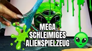 SUPER SCHLEIMIGES ALIEN-SPIELZEUG ! 🛸  TREASURE X - UNBOXING MIT ACE 🛸