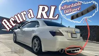 KB2: Acura RL Affordable Diffuser!